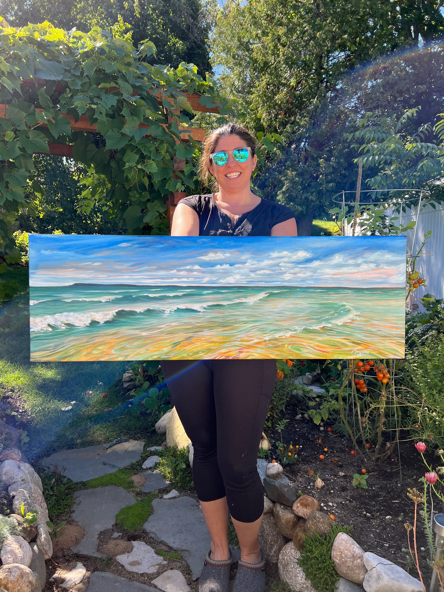 "Nature's Invitation" 12x36" Original