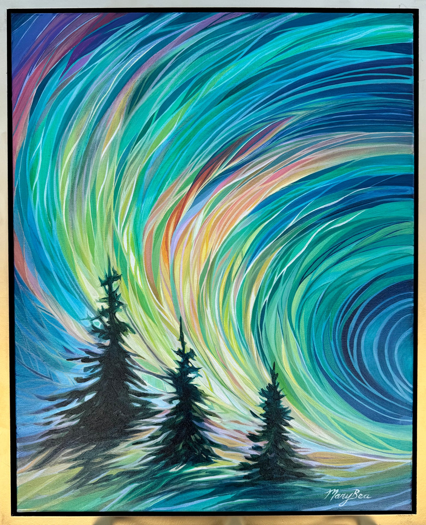 "Colors of the Night" Framed 16x20 Original