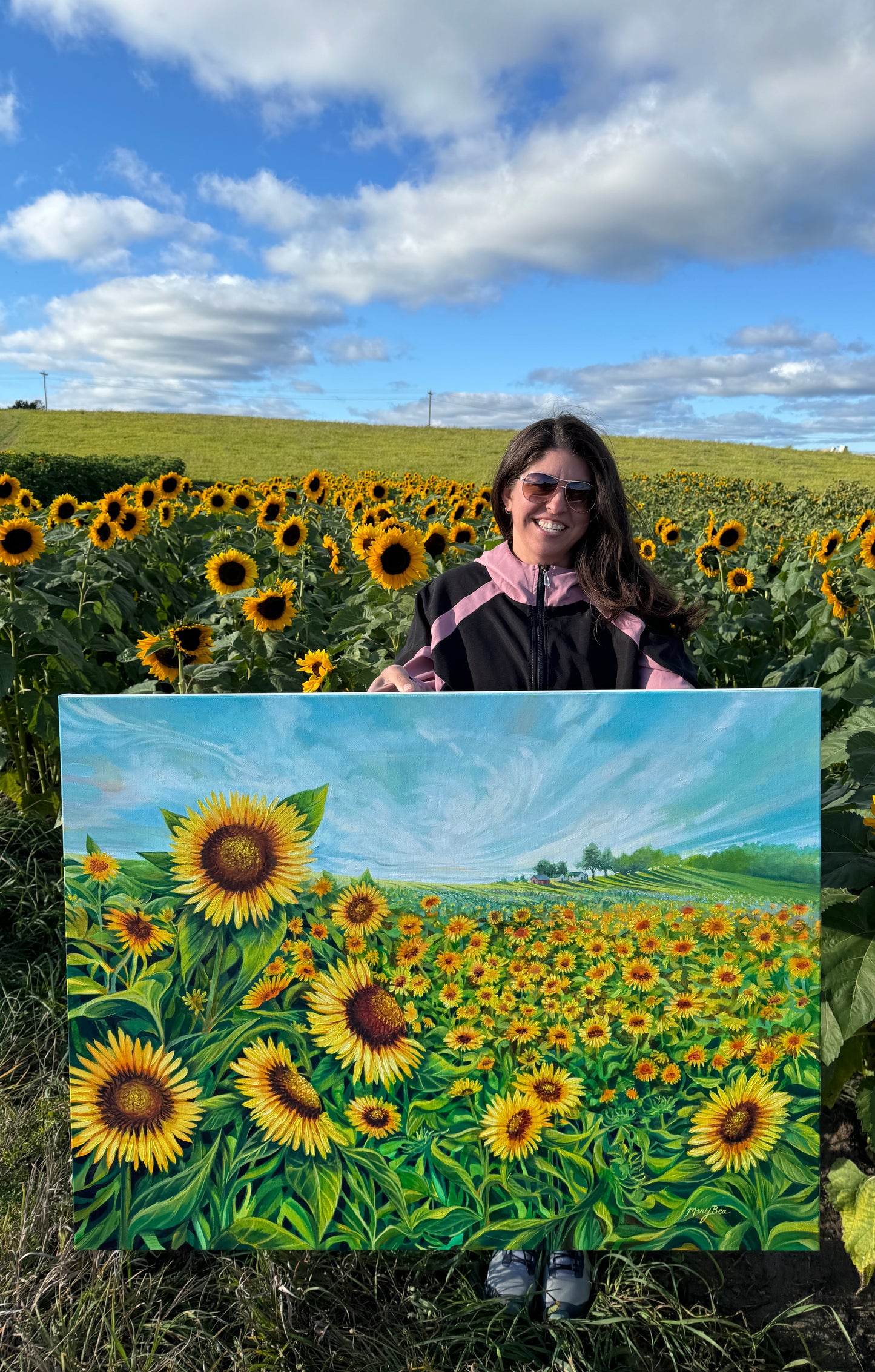 "September Sunflowers" 30x40 Original