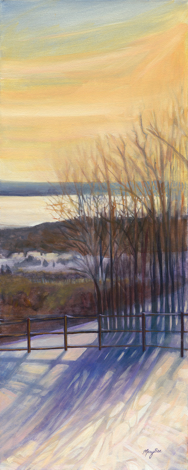 "Kath Run" Original 16x40