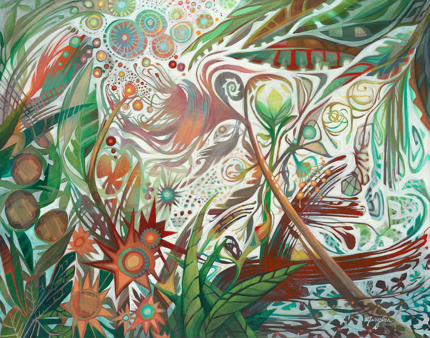 "Flourish" Giclée Canvas Reproduction