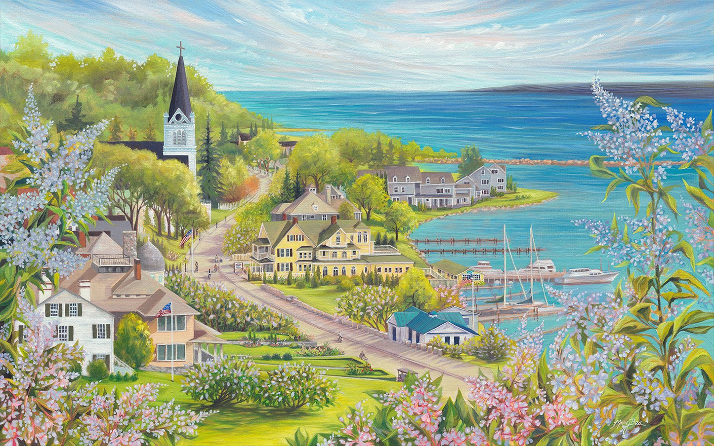 Lilac View- Print on Paper