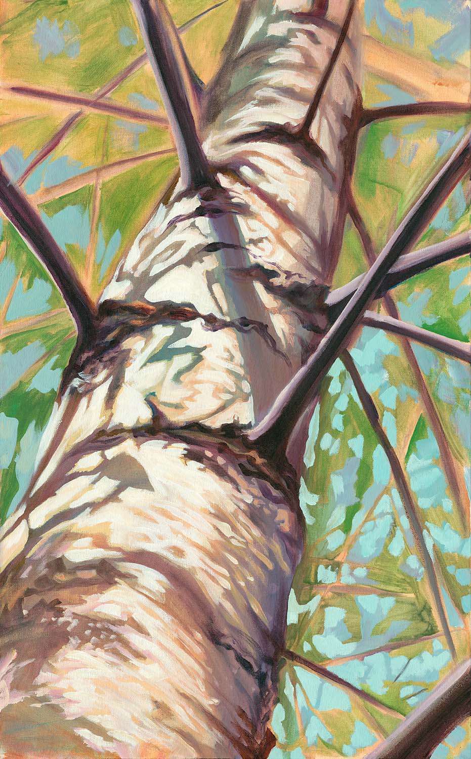 Spring Birch' Giclee Canvas Reproduction