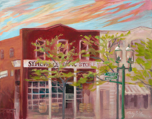 'Symons General Store' Giclee Canvas Reproduction