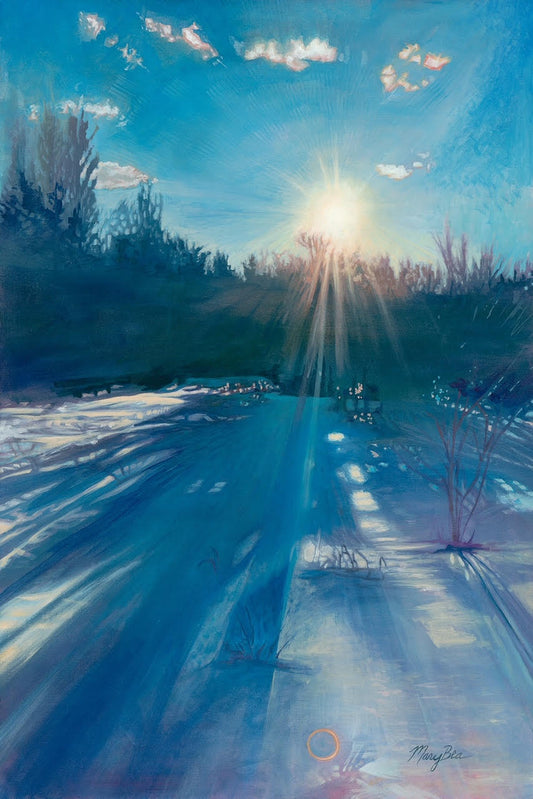 'Cold and Sunny' Giclee Canvas Reproduction