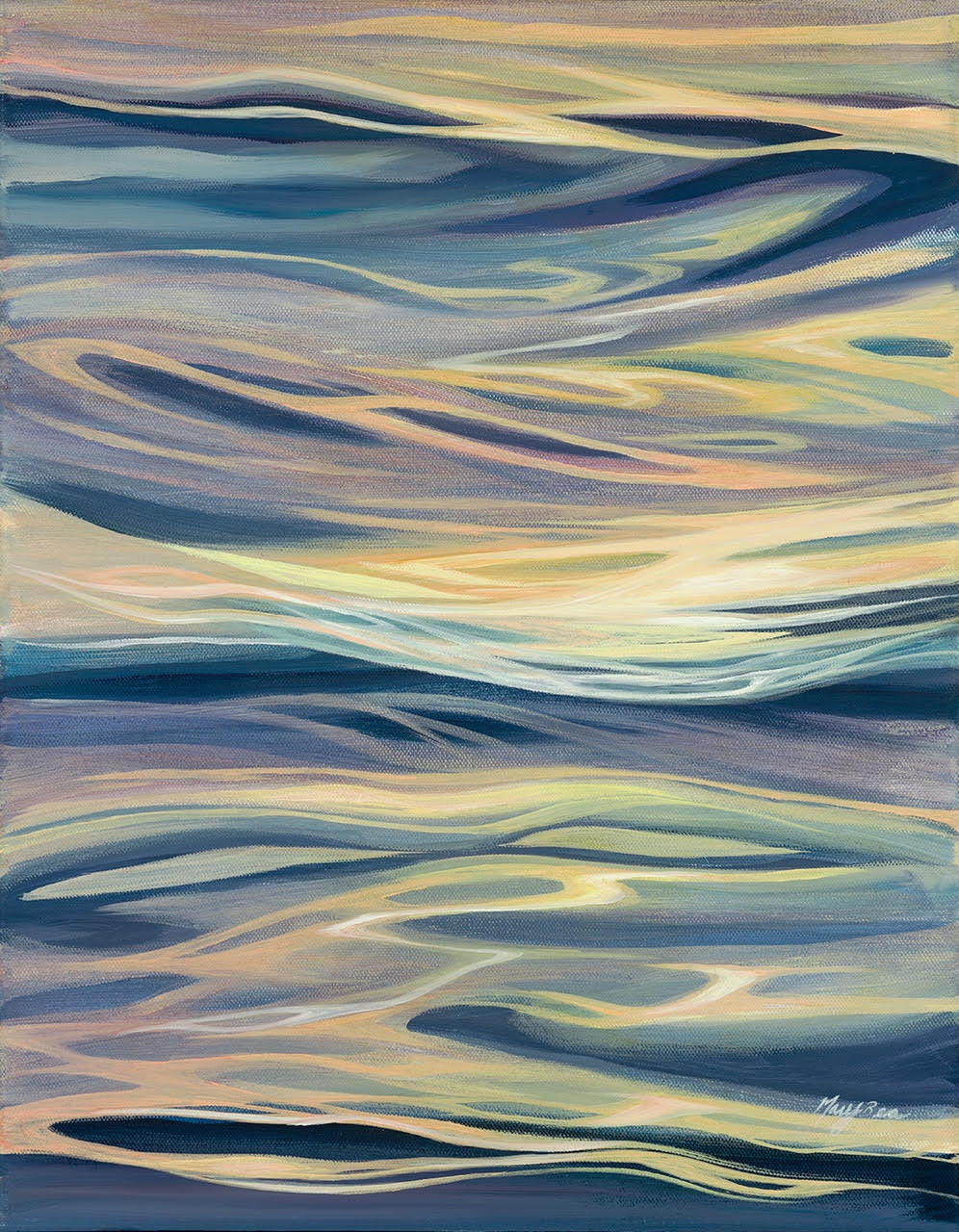 Evening Ripple' Giclée Canvas Reproduction