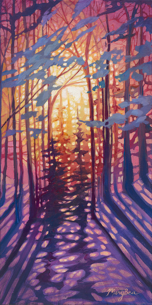 "Deep Winter" Notecard