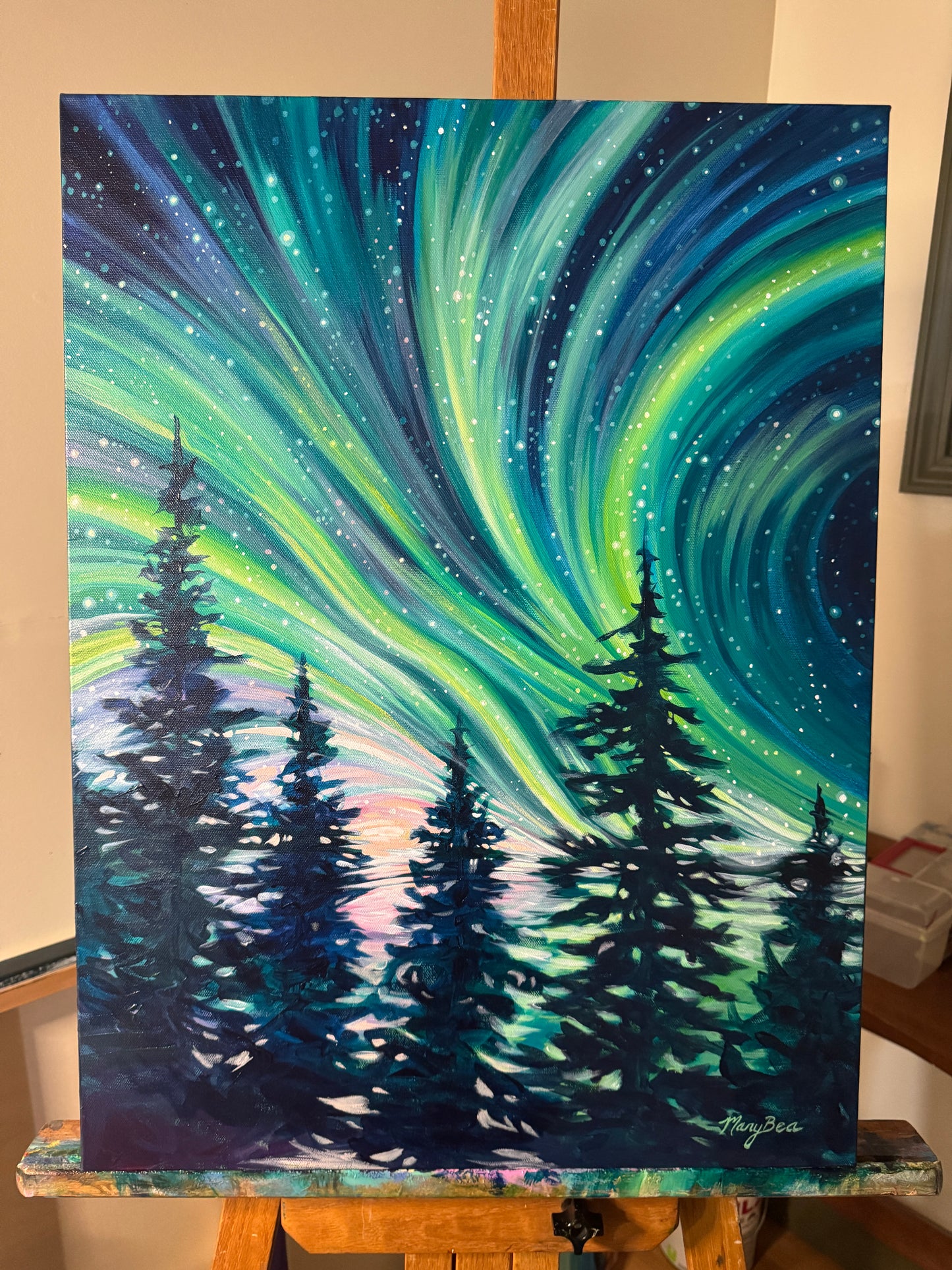 "Midnight Magic" 18x24 Original