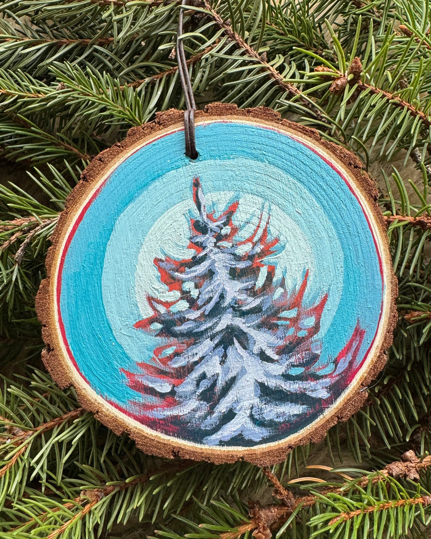 2025 Mary Bea Hand Painted Holiday Ornament