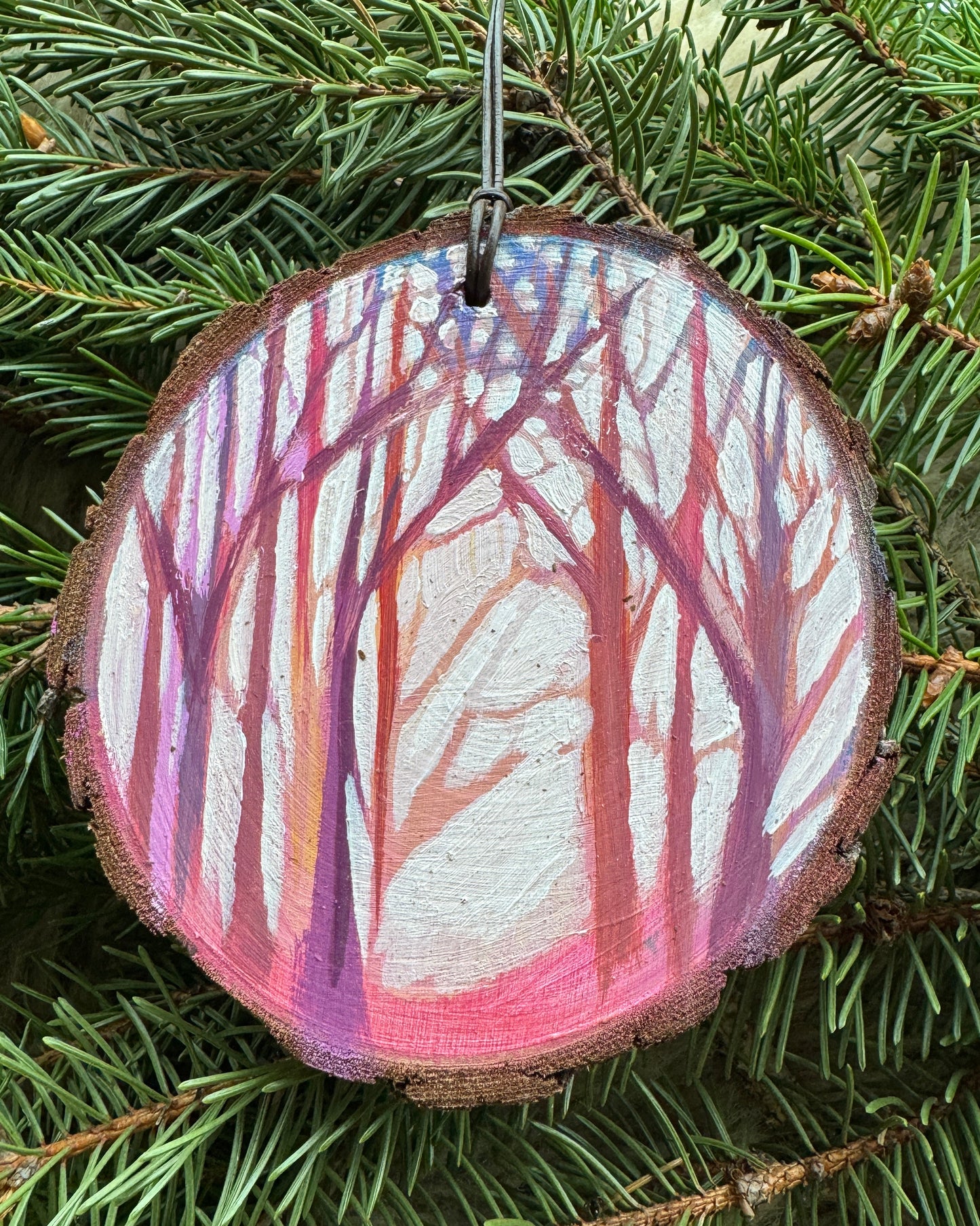 2025 Mary Bea Hand Painted Holiday Ornament