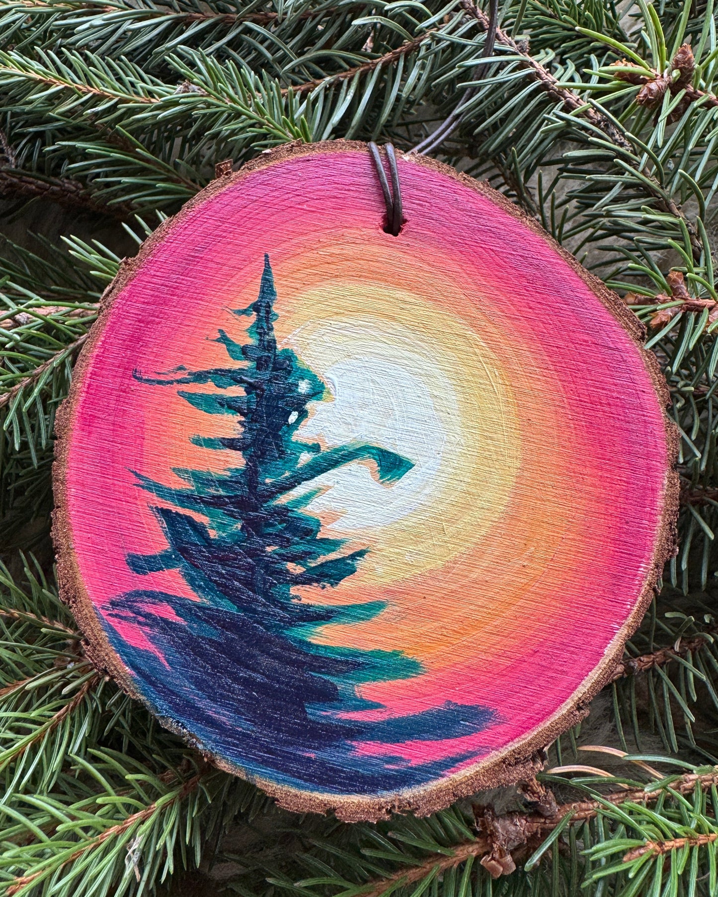 2025 Mary Bea Hand Painted Holiday Ornament
