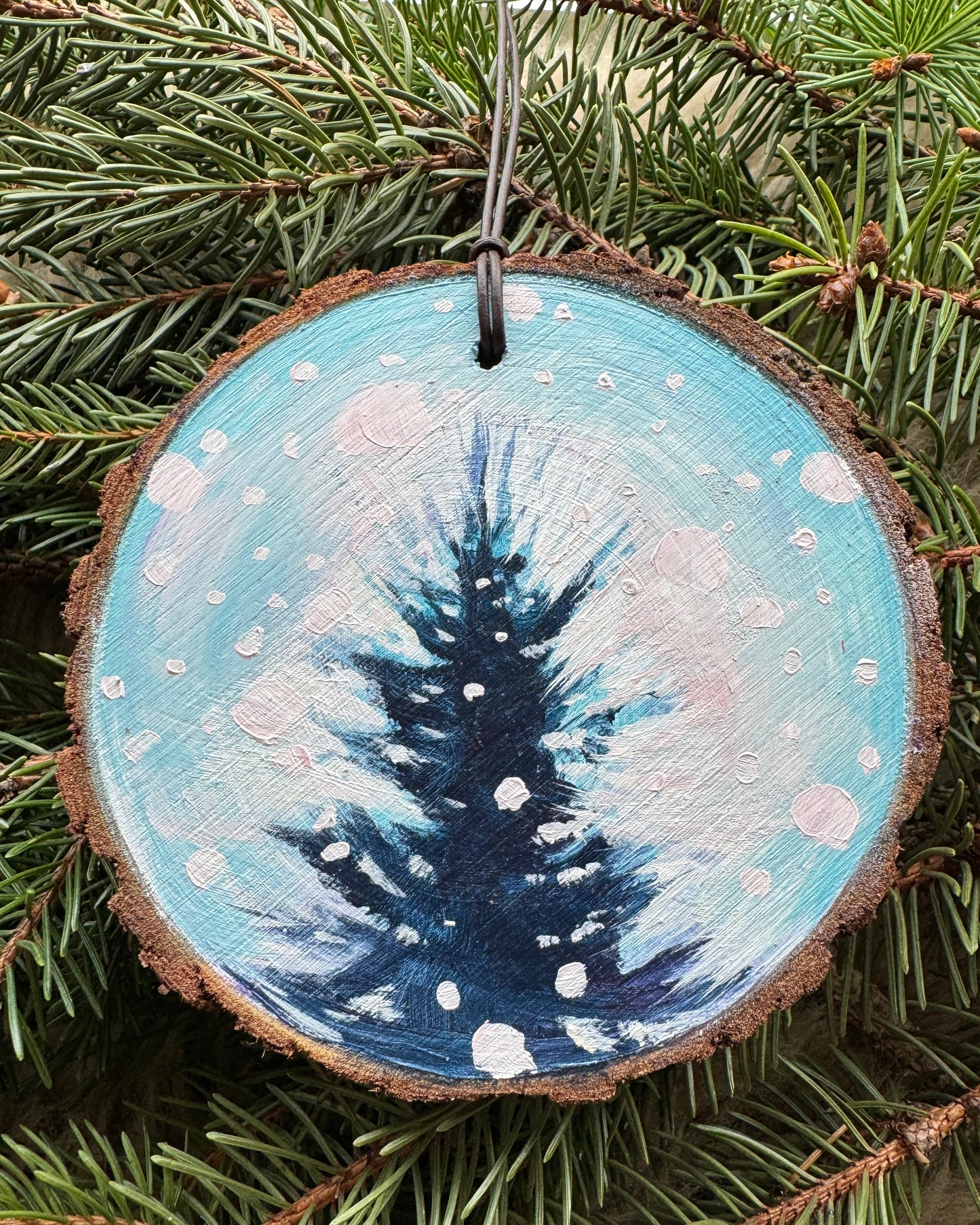 2025 Mary Bea Hand Painted Holiday Ornament