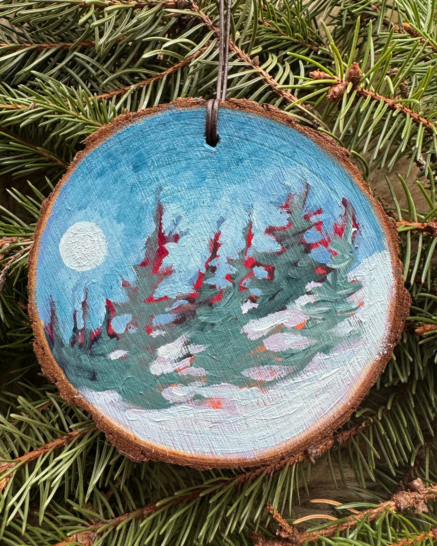 2025 Mary Bea Hand Painted Holiday Ornament