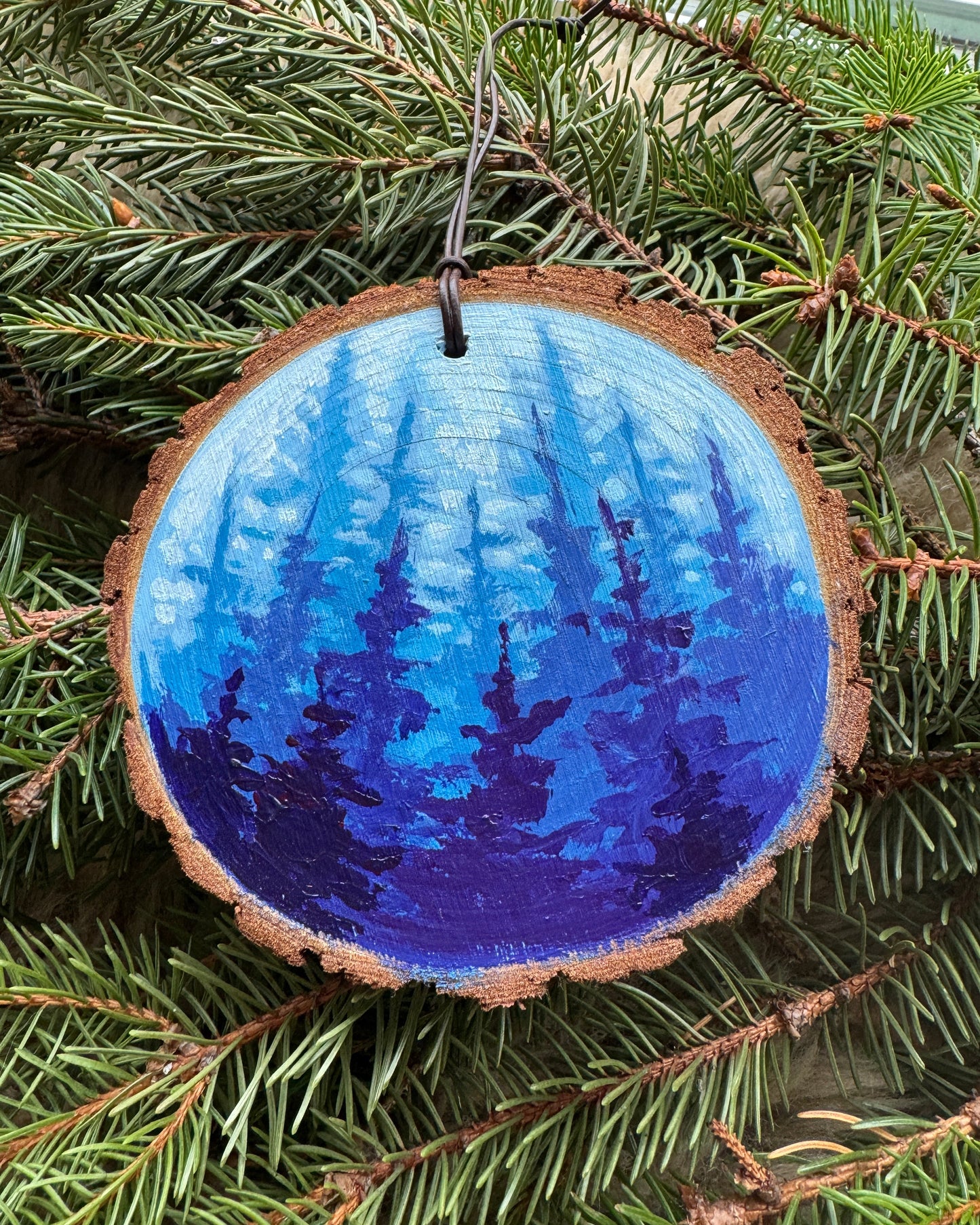 2025 Mary Bea Hand Painted Holiday Ornament