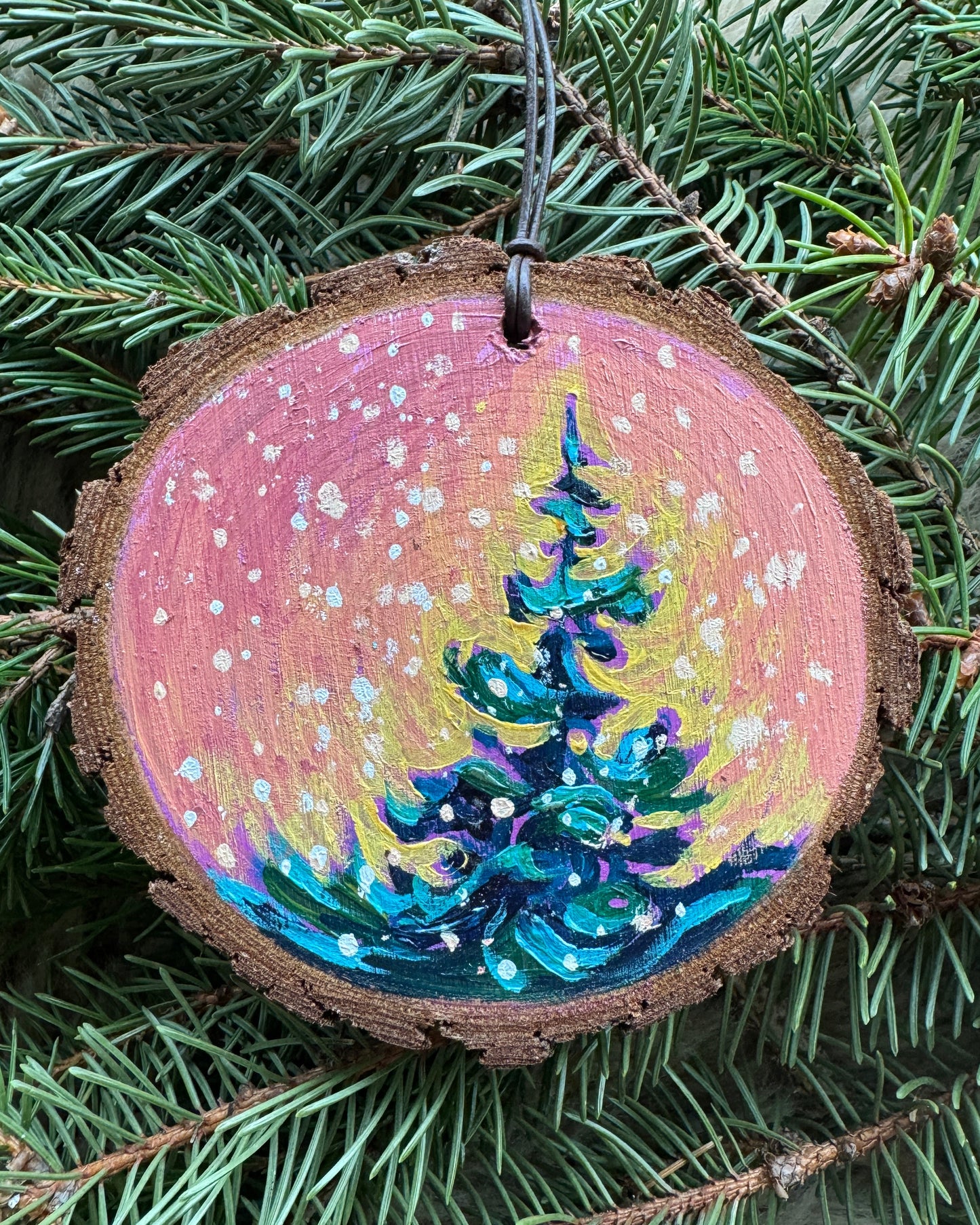 2025 Mary Bea Hand Painted Holiday Ornament