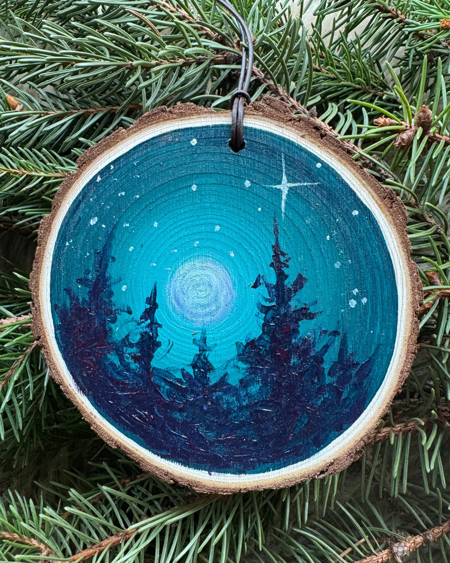 2025 Mary Bea Hand Painted Holiday Ornament