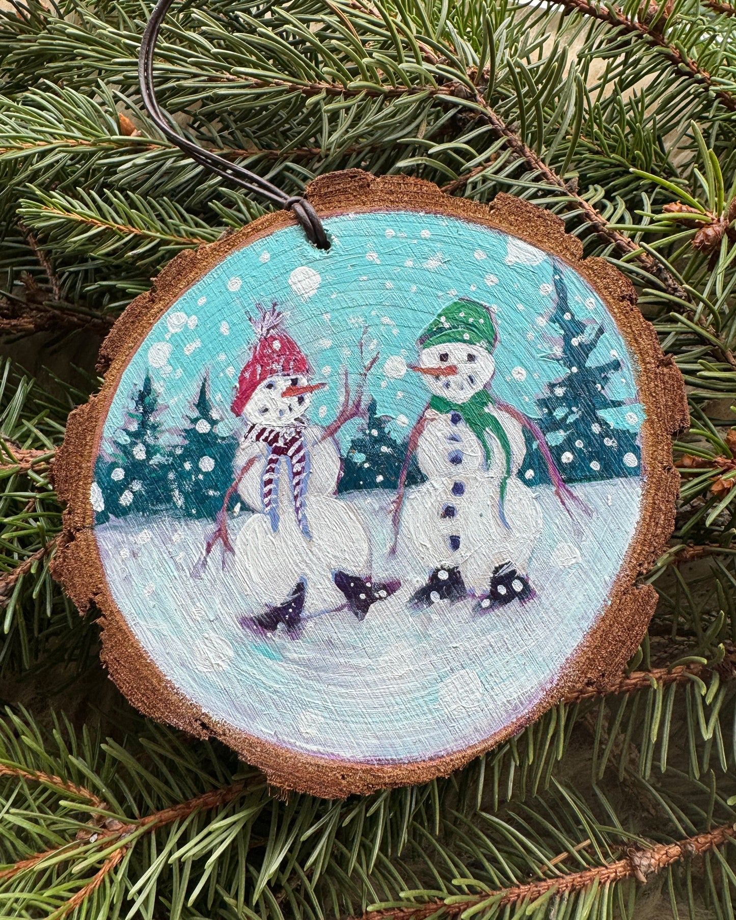 2025 Mary Bea Hand Painted Holiday Ornament