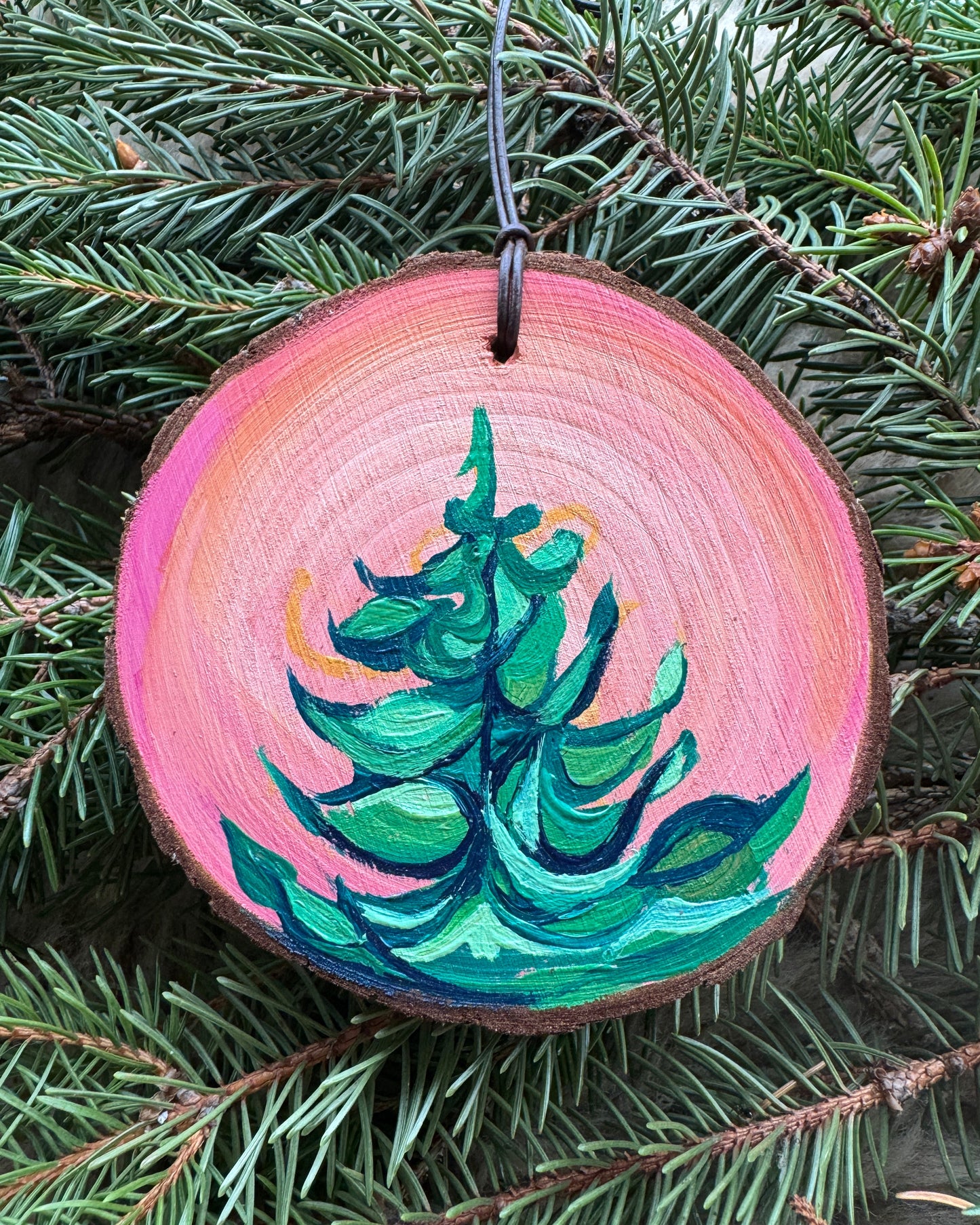 2025 Mary Bea Hand Painted Holiday Ornament