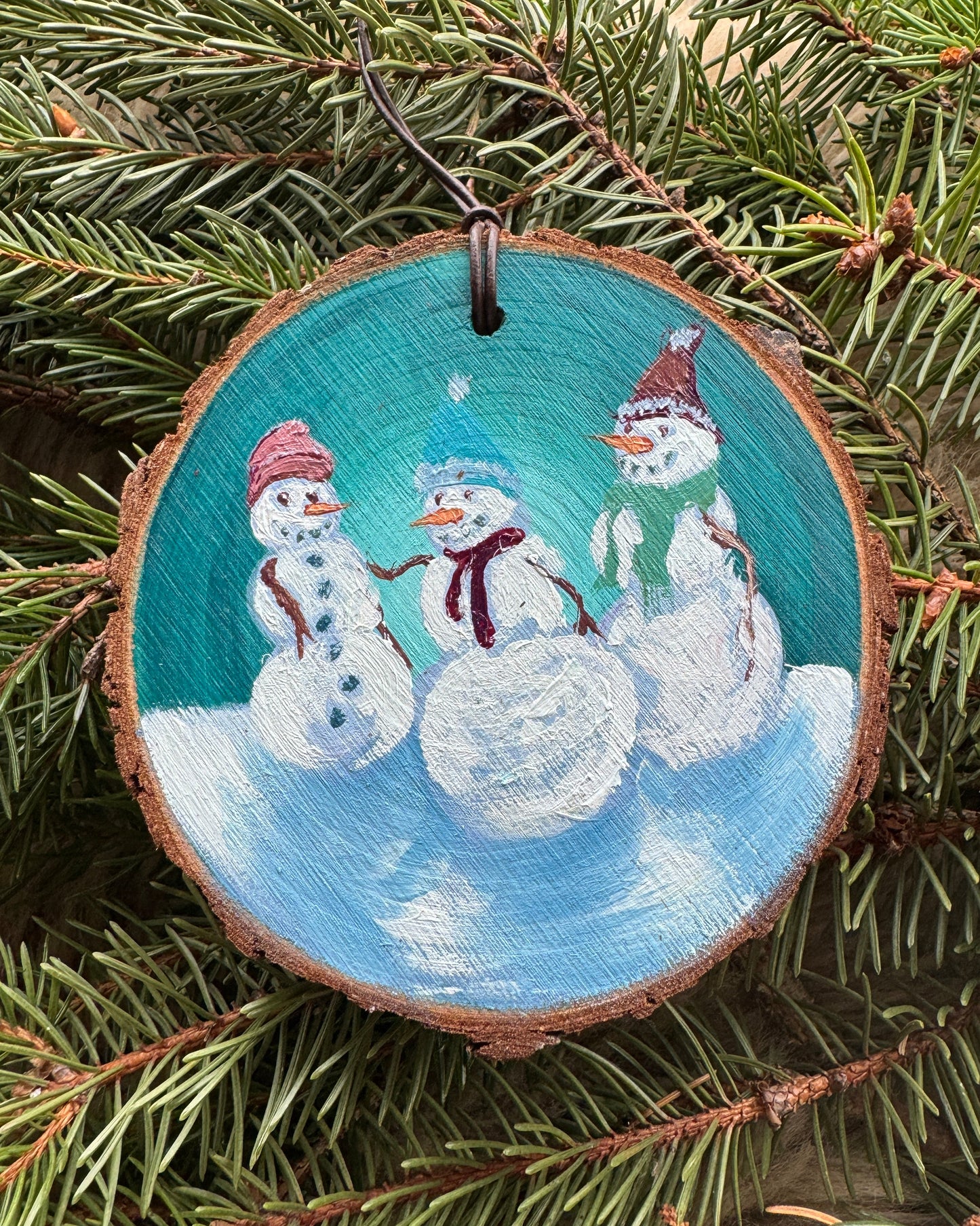 2025 Mary Bea Hand Painted Holiday Ornament