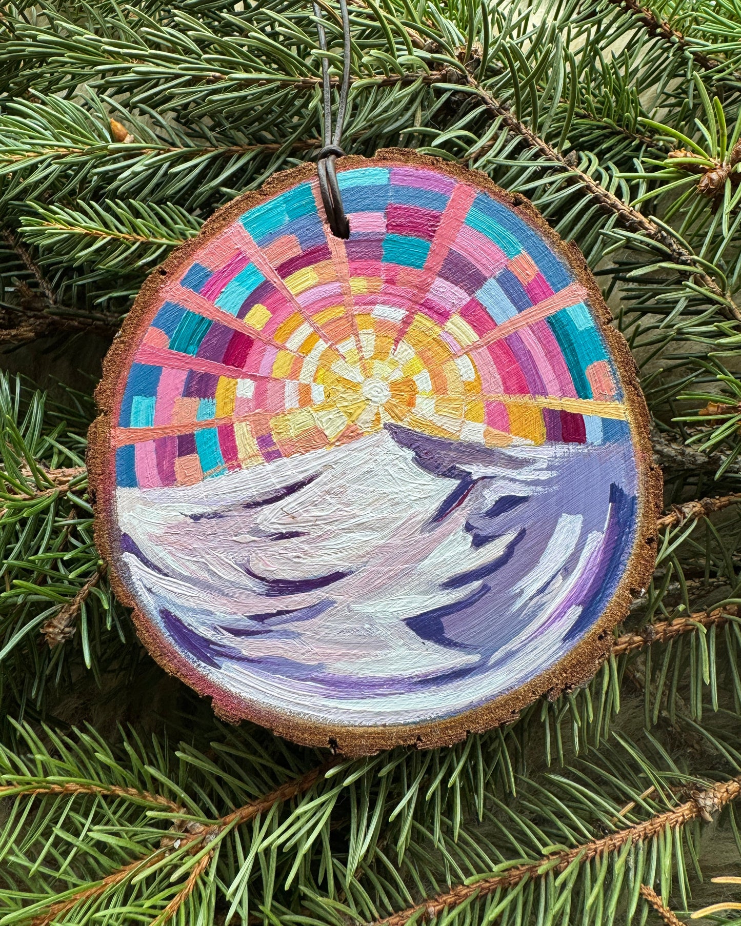 2025 Mary Bea Hand Painted Holiday Ornament
