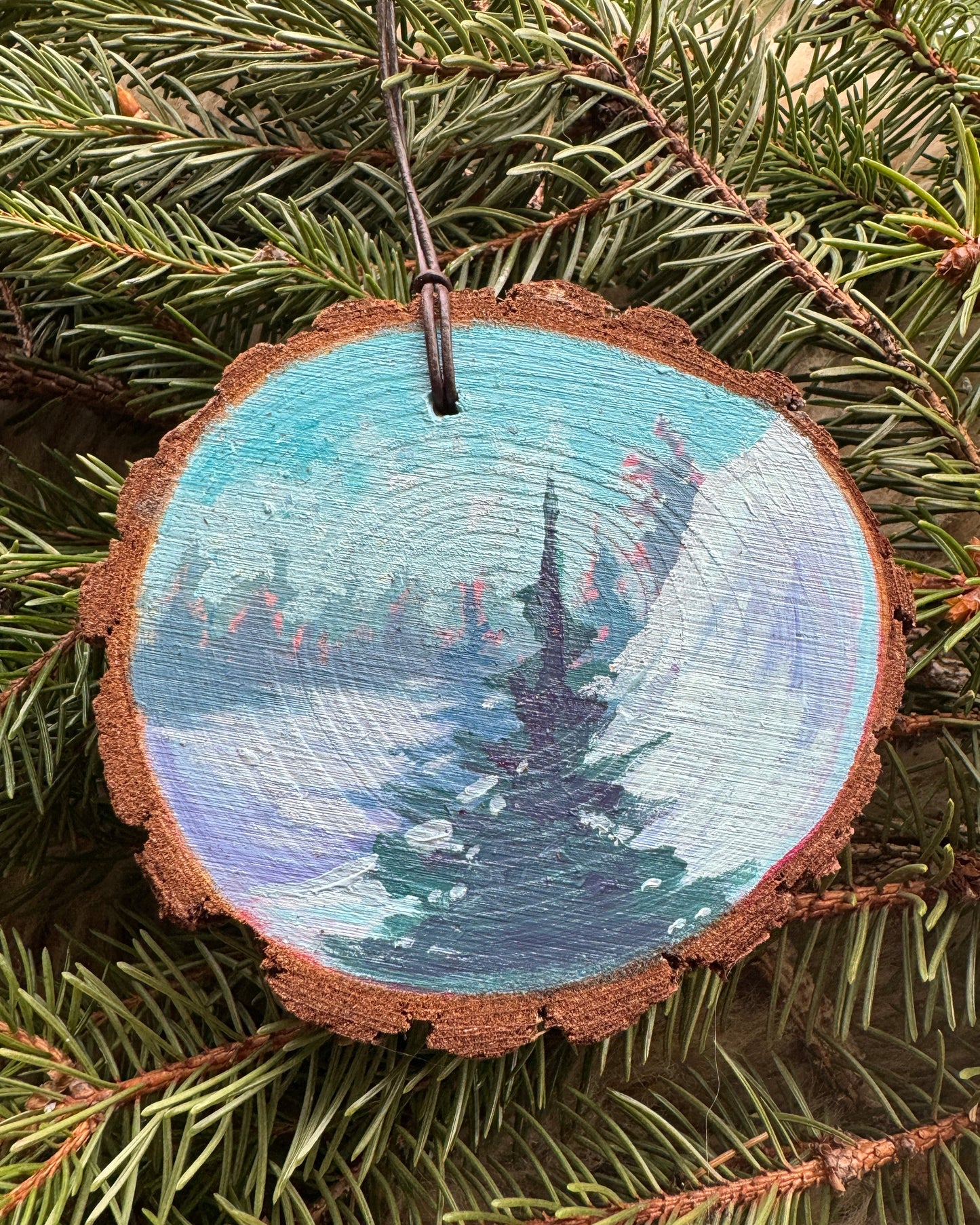 2025 Mary Bea Hand Painted Holiday Ornament