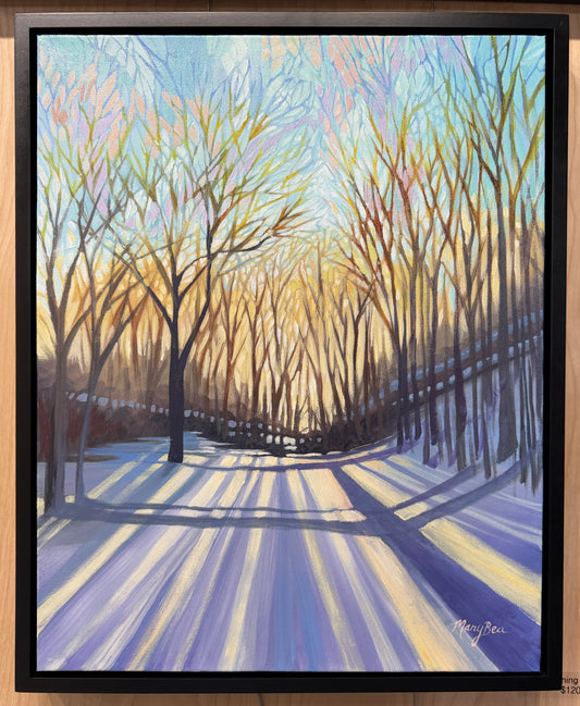 "Morning Glide" Framed 16x20 Original