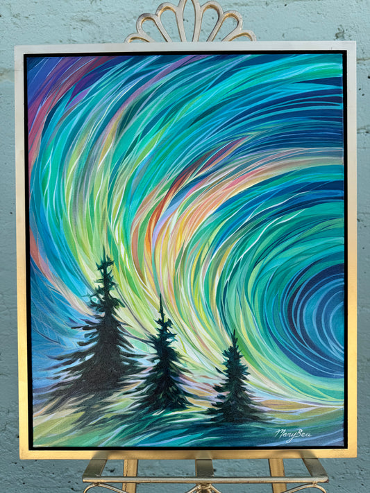 "Colors of the Night" Framed 16x20 Original