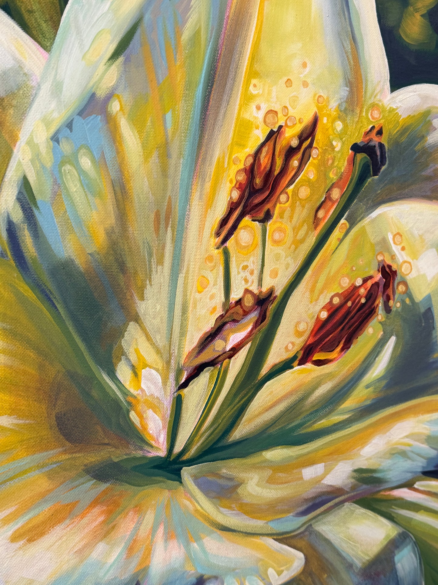 "Lily Bloom" Framed 24x30 Original