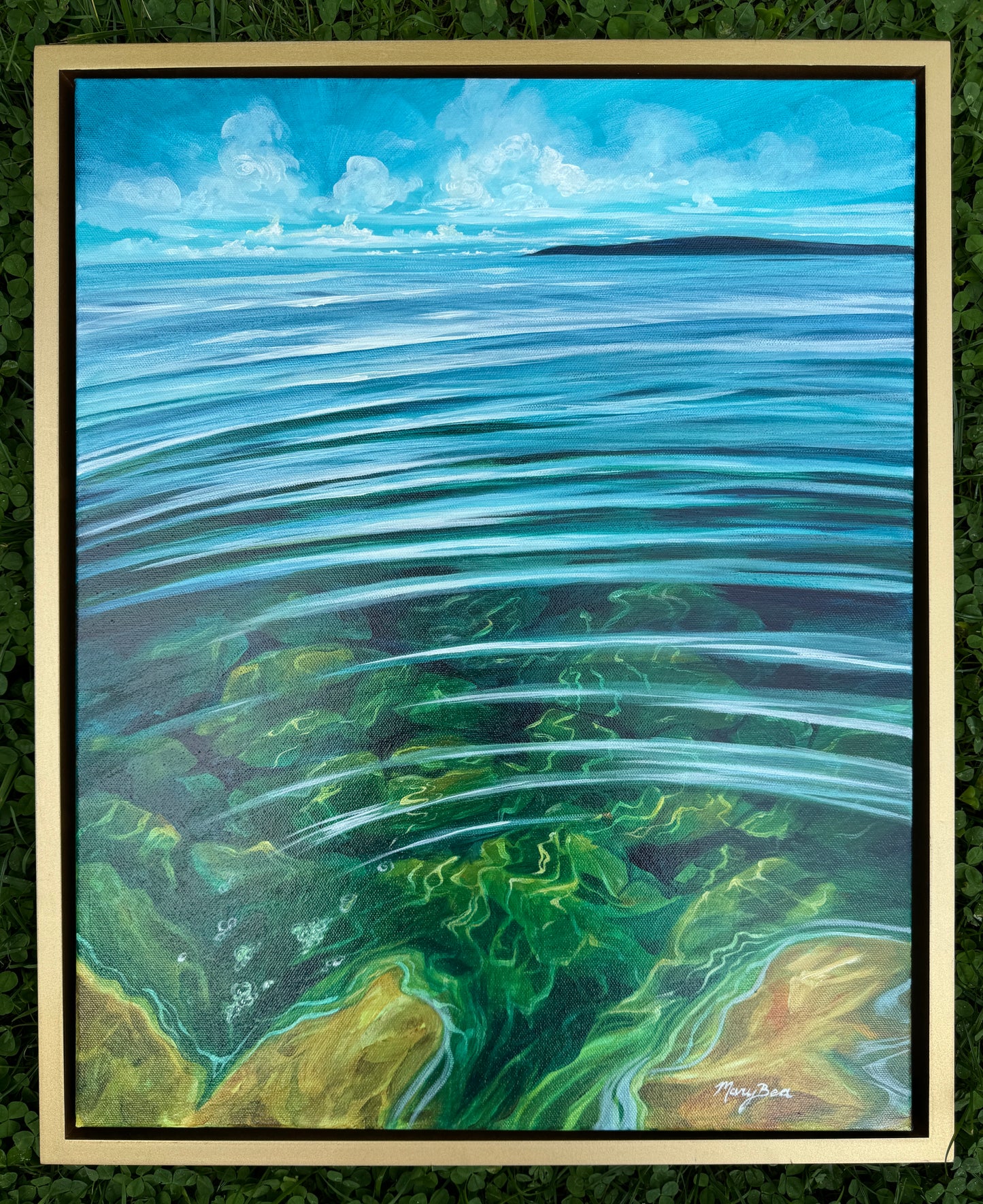 "The Deep End" 16x20 Framed Original