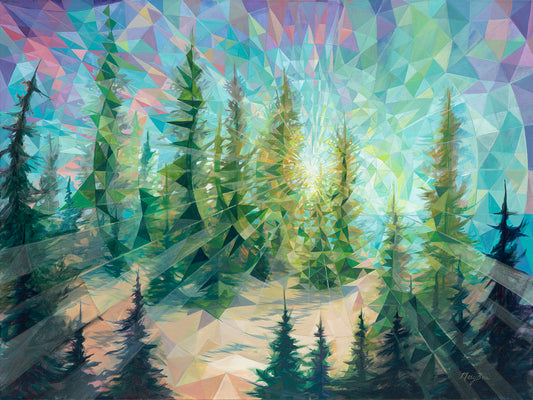 Pine Prism- Print on Paper