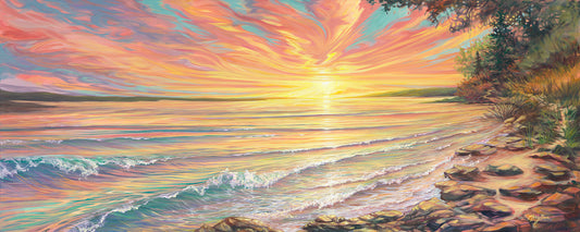 "Shoreline Shimmer" Notecard