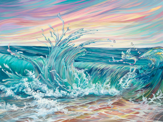 "Summer Splash" Notecard