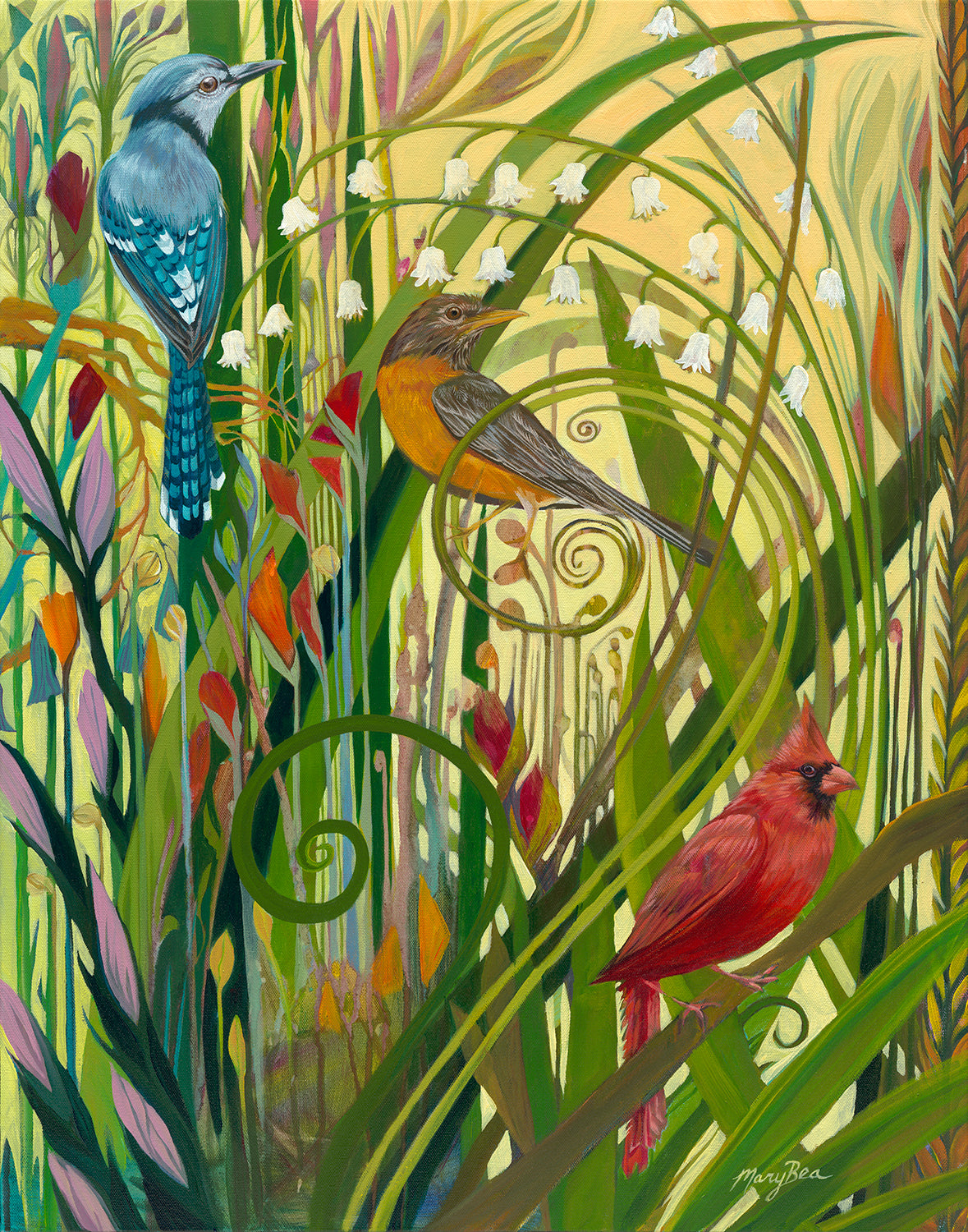 "Three Part Harmony" Giclée Canvas Reproduction