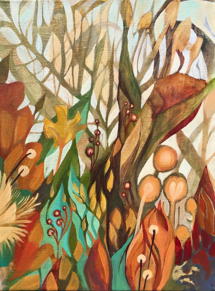 Garden Abstraction - Print on Paper