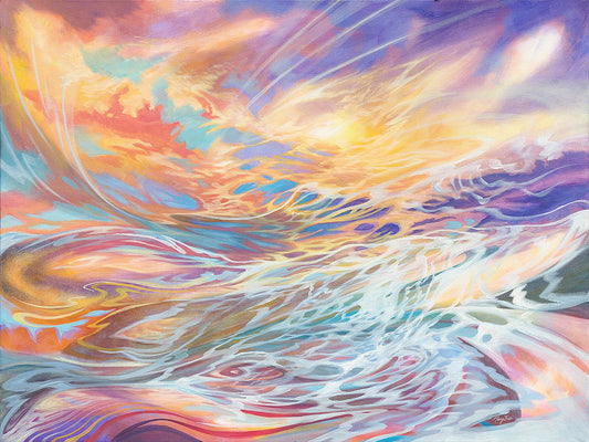 'Aether' Giclee Canvas Reproduction