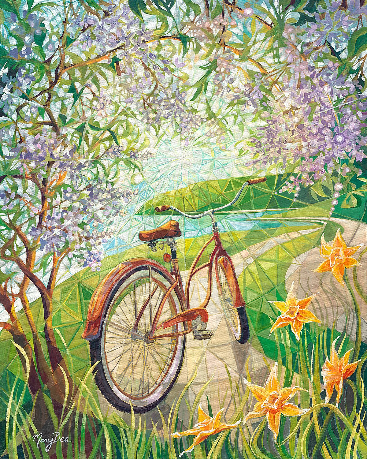 "Lilac Daydream" Giclee Canvas Reproduction